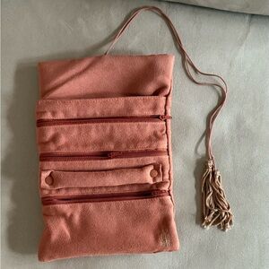 James Avery RETIRED Suede Jewelry Keeper Travel Case NWOT